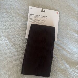 Lululemon Marino Wool Leg Warmers NWT